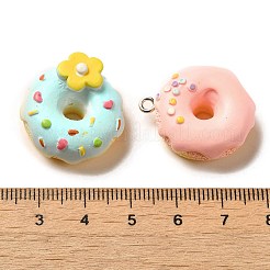 Непрозрачные подвески из искусственной смолы RESI-G093-01