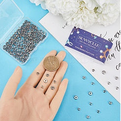 240 шт. 3 стиля 304 нержавеющая сталь разделительные бусины STAS-SC0006-72