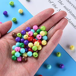 Непрозрачные акриловые бусины MACR-S370-C8mm-M2