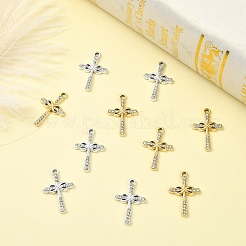 Подвески со стразами из сплава 10 шт.&nbsp;FIND-YW0007-83G