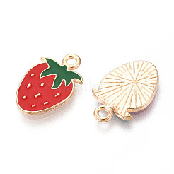 Подвески с эмалью из фруктового сплава&nbsp;ENAM-T022-32E