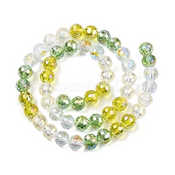 Прозрачные стеклянные бусины GLAA-T023-32A