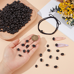 1000 г пластиковая имитация кофейного зерна из ПВХ&nbsp;AJEW-OC0015-14