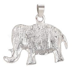 Тибетском стиле сплав горный хрусталь подвески ALRI-H400-01AS