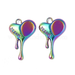 Ионное покрытие (ip) нержавеющая сталь 304 подвеска кабошон оправа STAS-C066-26M