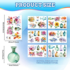 Статические наклейки на окна из пвх AJEW-WH0583-005