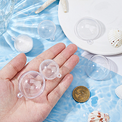 30 шт. 2-х стилевых подвесных подвесок из прозрачного акрила с возможностью открывания&nbsp;MACR-FH0001-30