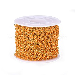 Цельные бисерные цепочки ручной работы CHC-N016-06B