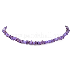 Ожерелья из бисера из натуральных окрашенных пресноводных ракушек&nbsp;NJEW-JN05488-03