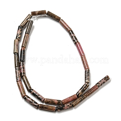 Природные родонит бисер нитей G-D464-50