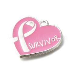 Розовая лента осведомленности о раке молочной железы&nbsp;X-ENAM-C026-01F-S