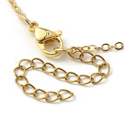 Латунный мешочек для макраме NJEW-TA00112-01