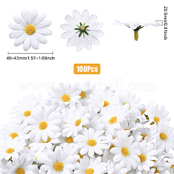 100шт тканевый искусственный подсолнух&nbsp;DIY-SP0005-96B