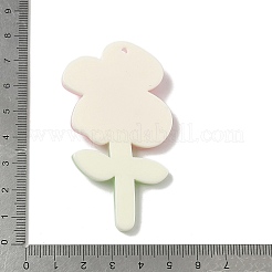 Непрозрачной акриловые большие подвески&nbsp;OACR-I018-01A