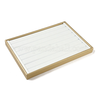 Лотки для колец для ювелирных изделий из искусственной кожи CON-G023-01A-1