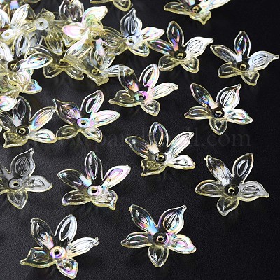 Прозрачные акриловые бусины MACR-S373-102-C06-1