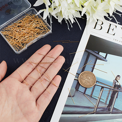 Латунные штифты с плоской головкой KK-BBC0002-85-1