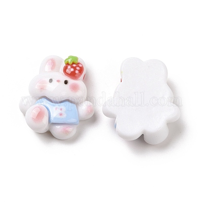 Непрозрачные кабошоны из смолы RESI-I037-06B-1