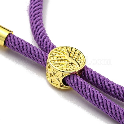 Изготовление браслетов из нейлоновых шнуров AJEW-P116-01G-10-1