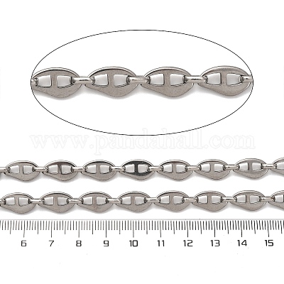 Цепи из нержавеющей стали 304 с самородками CHS-S012-19P-1