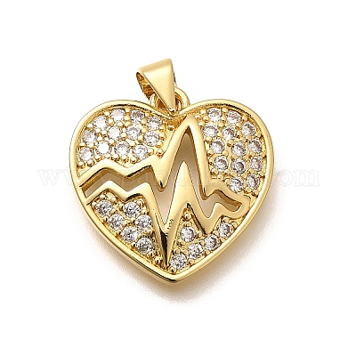 Стойки обшивки латунь микро проложить Циркон подвеску KK-L226-001G-08-1