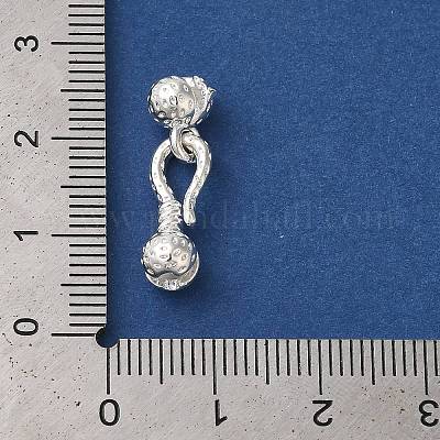 Стойки обшивки латунь s-крюк с застежками KK-F873-35S-1