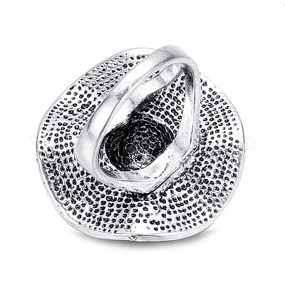 Сплав с хрустальными стразами кольца для пальцев FS-WG47CCC-08-1