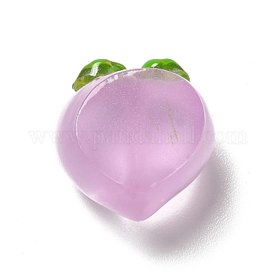 Светящиеся полупрозрачные кабошоны из смолы&nbsp;RESI-B015-19G-1