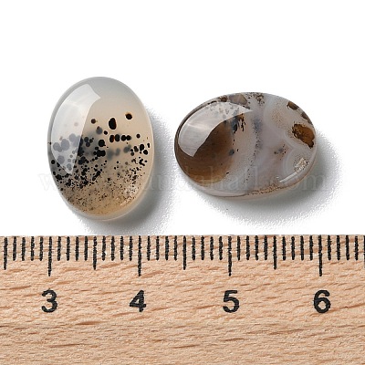 Натуральные дендритные агатовые кабошоны G-B138-03-1