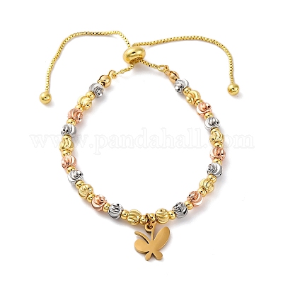 Браслеты из латуни BJEW-C090-02G-D-1