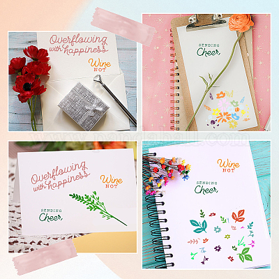 1 шт. прозрачные силиконовые штампы DIY-CP0009-57-1