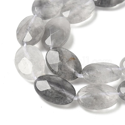 Естественный облачно кварц бисер пряди G-F790-B02-01-1