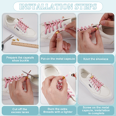 Латунные зажимы для шнурков FIND-FG0003-82-1