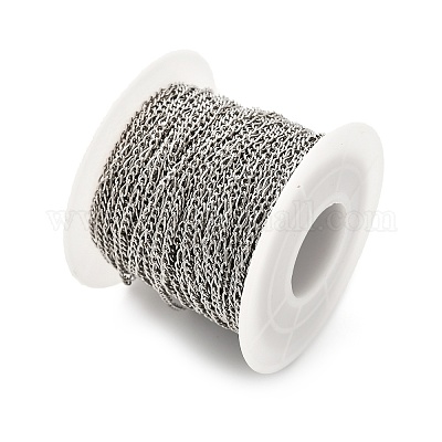 304 нержавеющая сталь витые цепи панцирные цепи CHS-B009-01B-P-1