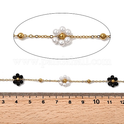 Цепи из нержавеющей стали 304 с цветочным узором CHS-H113-03G-04-1