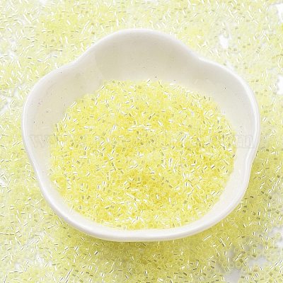 Стеклянные бусины прозрачных цветов SEED-H003-01N-1