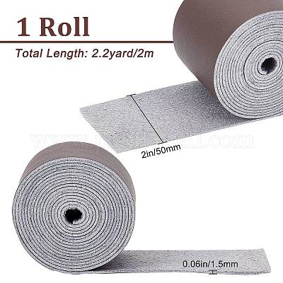 Плоский шнур из микрофибры из искусственной кожи&nbsp;LC-WH0006-07D-03-1