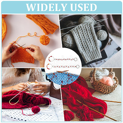 Стеклянные бисерные цепочки для вязания рядов HJEW-AB00590-1