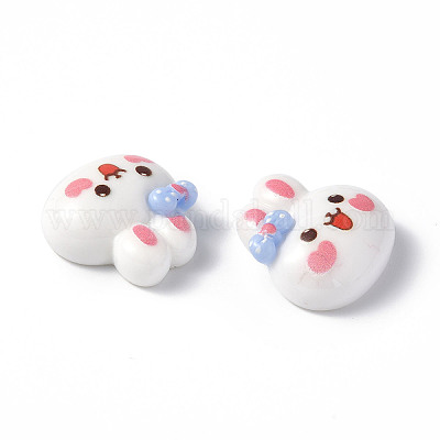 Непрозрачные кабошоны из смолы CRES-P023-02D-1