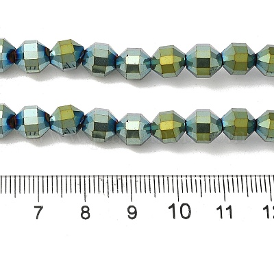 Гальванические нити из синтетических немагнитных гематитовых бусин G-I364-L01-06-1