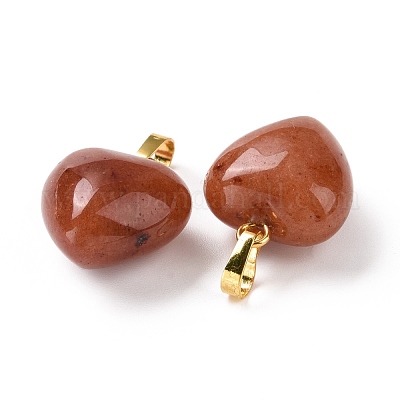 Натуральный красный авантюрин подвески G-I311-A10-G-1