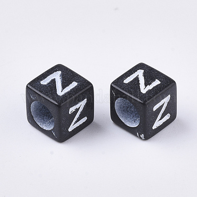 Непрозрачные акриловые бусины MACR-S299-054A-1