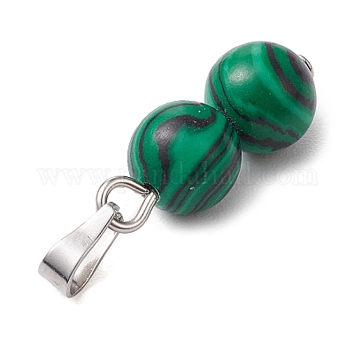 12 шт. 12 стиля подвески из круглых бусин из смешанных драгоценных камней PALLOY-JF02824-1