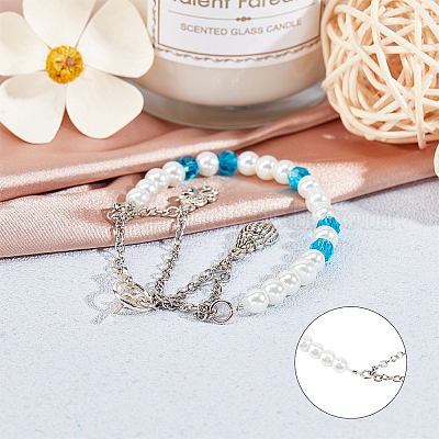 Зажимные бусины из латуни KK-PH0035-71-1