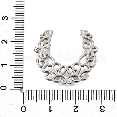 Филигранные соединительные элементы из нержавеющей стали 304 STAS-Q362-03B-P-1