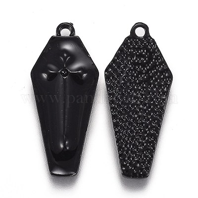 Подвески из сплава с эмалью на тему Хэллоуина X-ENAM-J649-14B-01-1