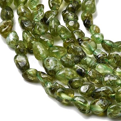 Природный перидот бисер нитей G-P601-A01-01-1