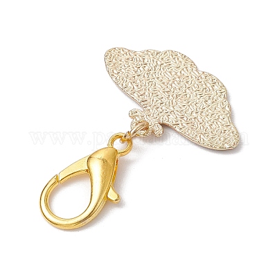 5шт 5 стиля подвеска из сплава эмали украшения HJEW-JM02336-1