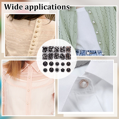 100 шт. 10 стиля 1-дырочные пуговицы из искусственной жемчужины на ножке из смолы FIND-NB0003-93-1