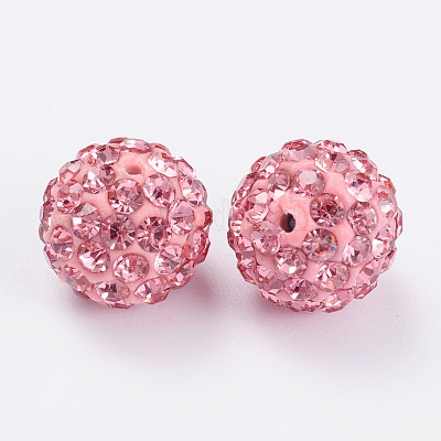 Pave disco бусины&nbsp;RB-H258-10MM-223-1